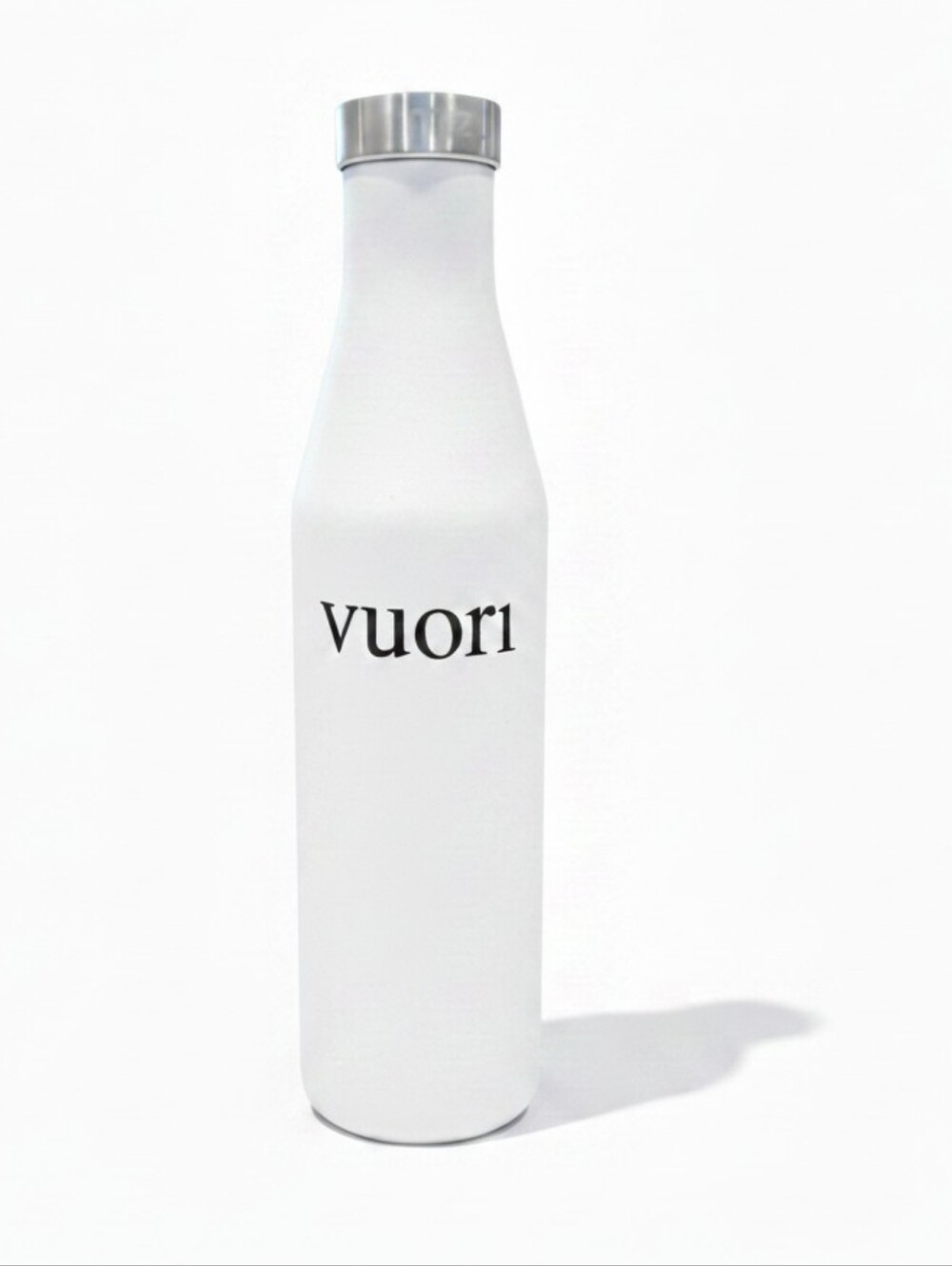 Vuori x Mizu S6 Vacuum Insulated Water Bottle White 19 oz NIB